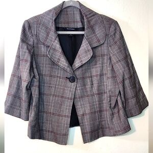 Ashley Stewart Cropped Business Blazer